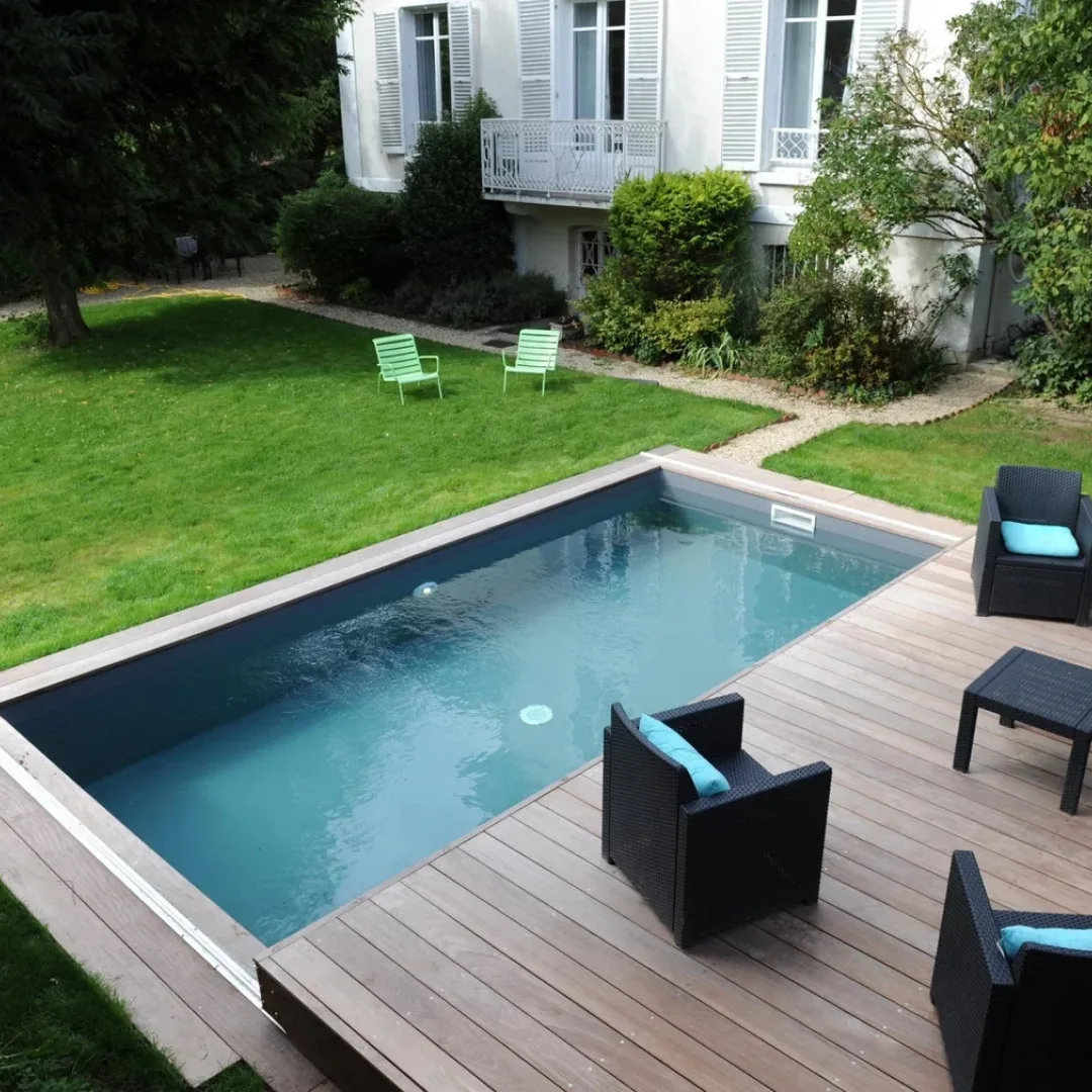 Раздвижная терраса для бассейна в Нижнем Новгороде