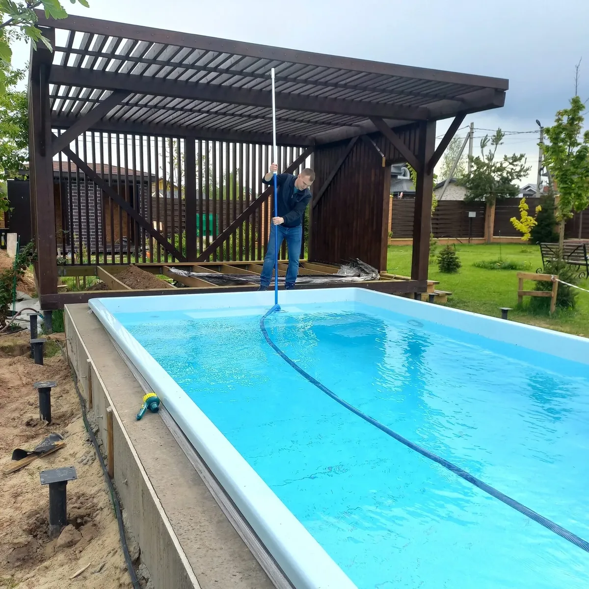 Копинговый бордюрный камень для бассейна Laguna в Нижнем Новгороде